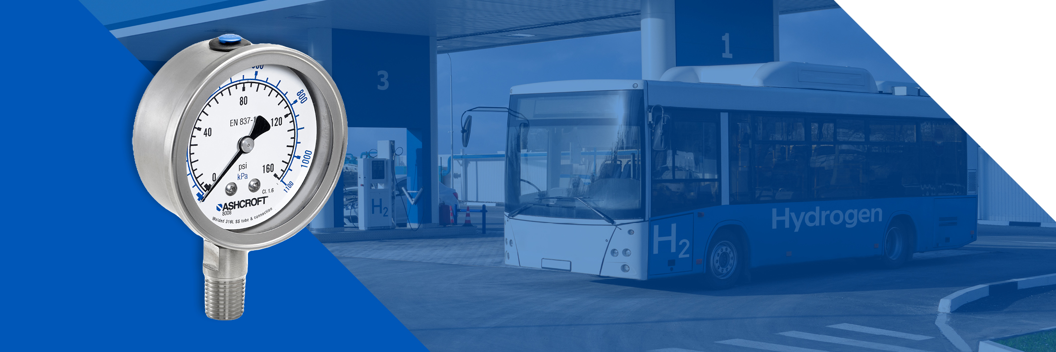 Choosing a Pressure Gauge for Hydrogen Applications